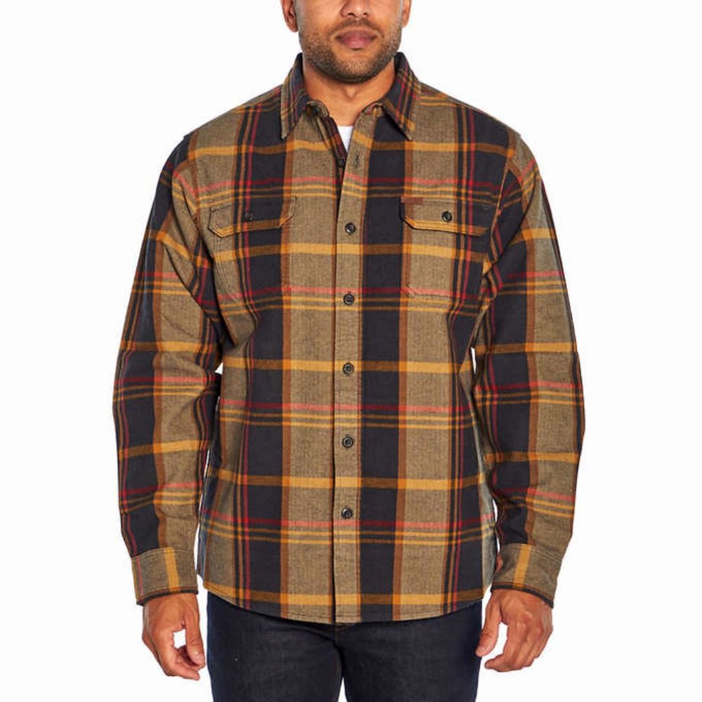 Orvis Men's Flannel Shirt - Picture 4 of 5